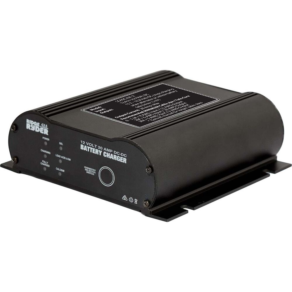 Ridge Ryder DCDC Battery Charger 12V, 20 Amp Supercheap Auto