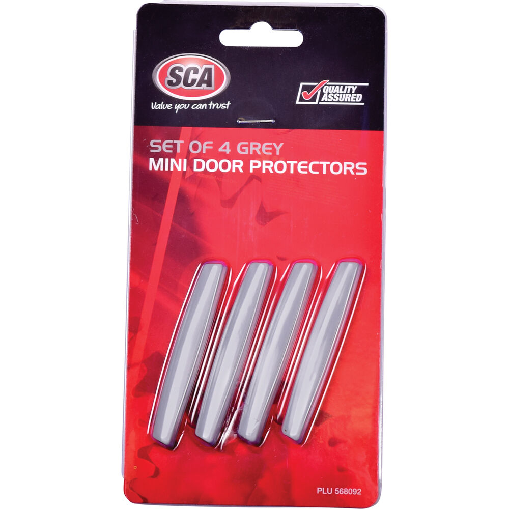 Mini Door Protector 4 Pack Grey Supercheap Auto