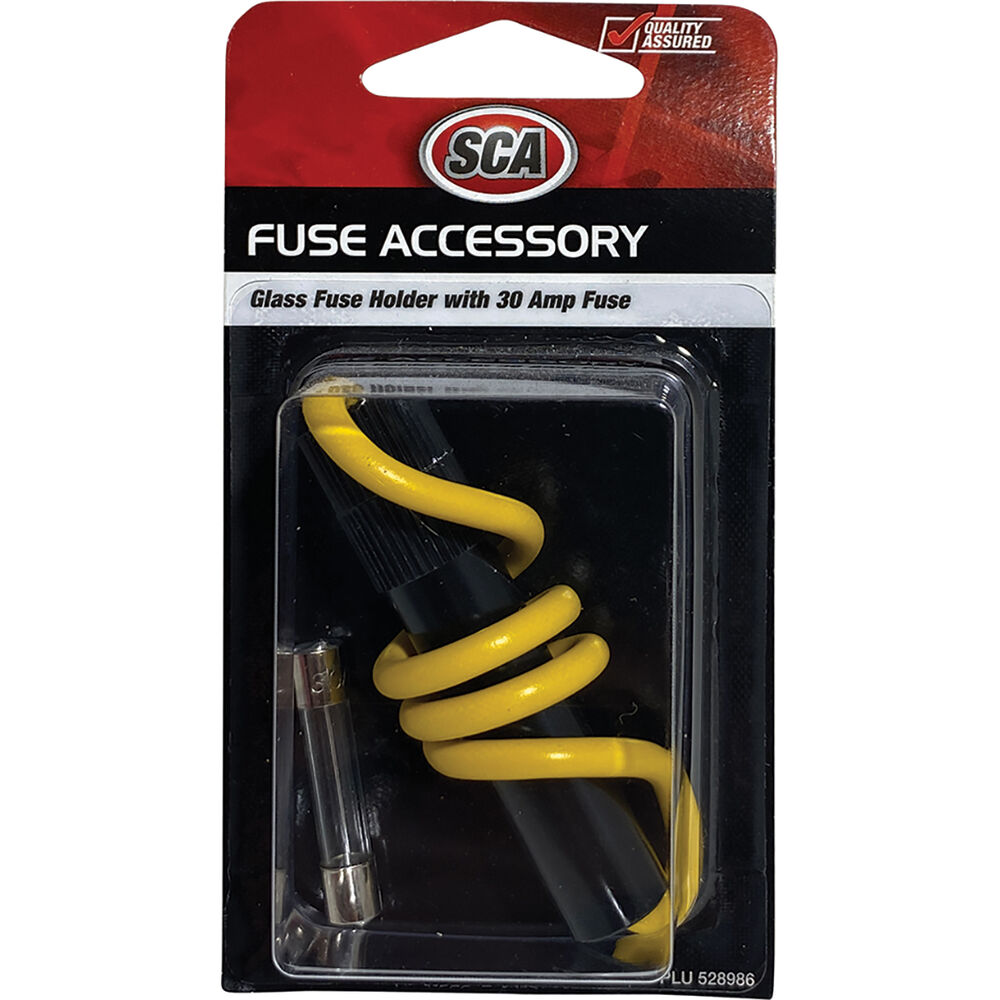SCA Fuse Holder Glass 30AMP Supercheap Auto