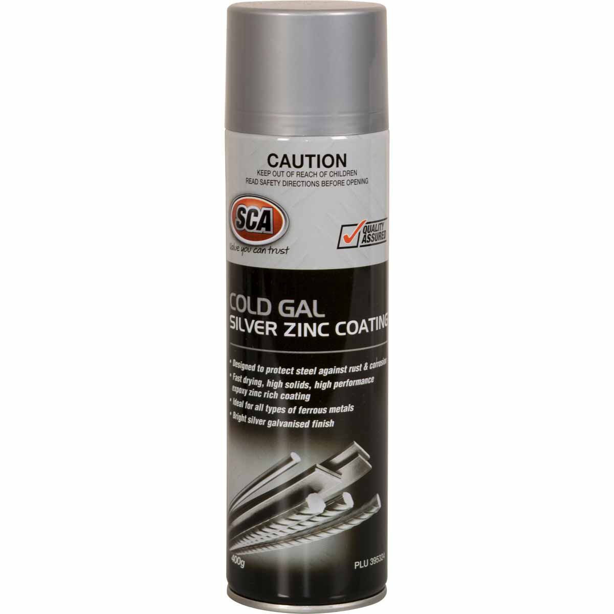 SCA Cold Gal Zinc Coating Silver 400g Supercheap Auto