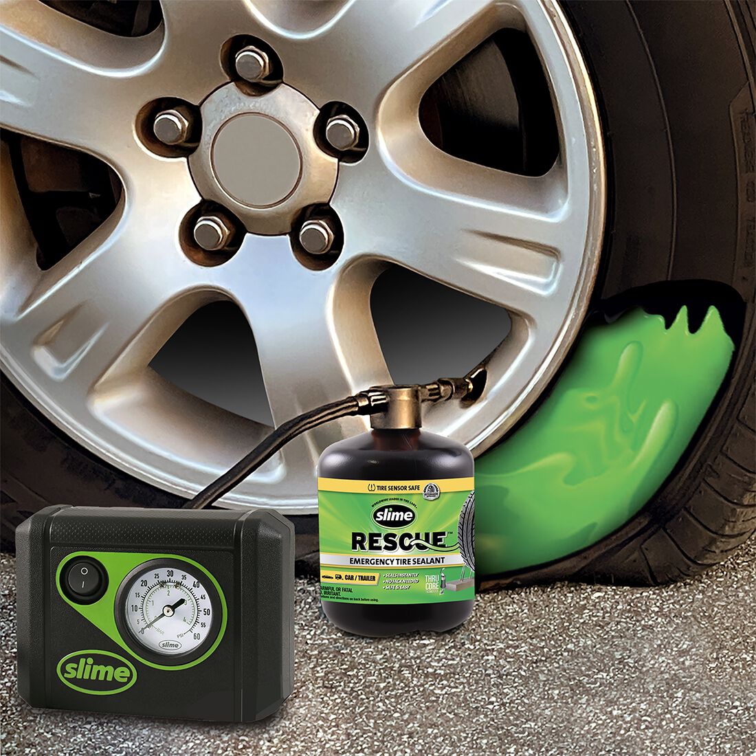 Slime Emergency Roadside Safety Kit, , scaau_hi-res