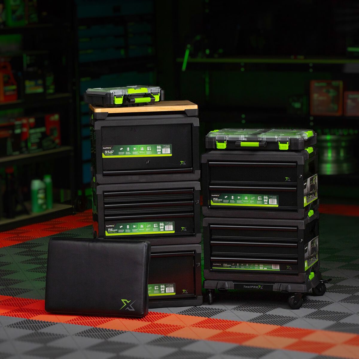 ToolPRO-X Metal Modular Storage System - 2 in 1 Dolly & Mounting Base, , scaau_hi-res
