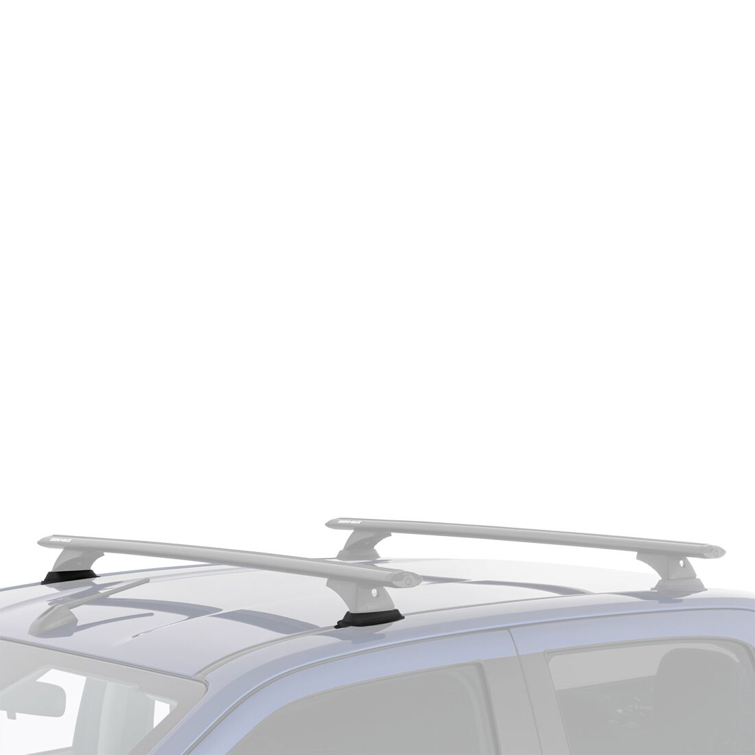 Rhino-Rack Base Kit to suit Isuzu Dmax Gen 3/Mazda BT50 Gen 3 Front Only 2Pcs - RCP71F-BK, , scaau_hi-res