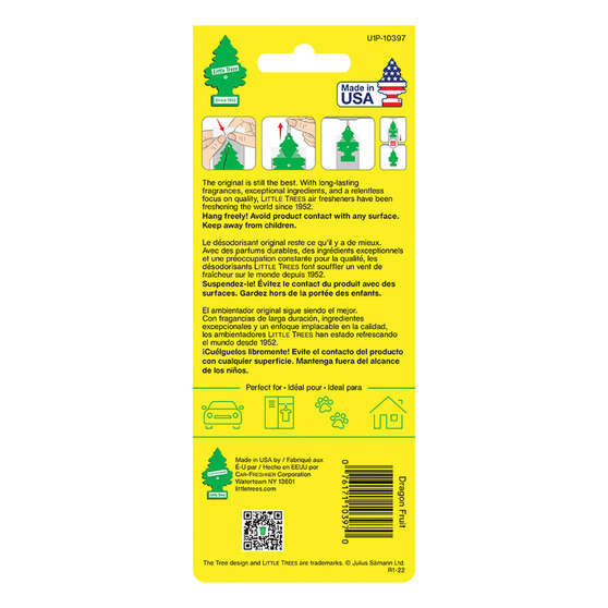 Little Trees Air Freshener - Dragonfruit 1 Pack, , scaau_hi-res