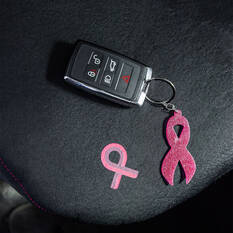 NBCF Pink Ribbon Keyring, , scaau_hi-res