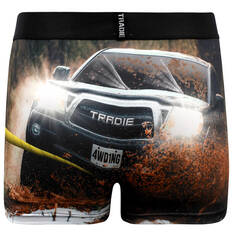 Tradie Mens River Rush Trunks Grey S, Grey, scaau_hi-res