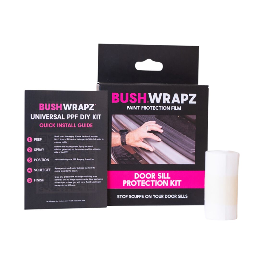 BushWrapz PPF Door Sill Kit, , scaau_hi-res