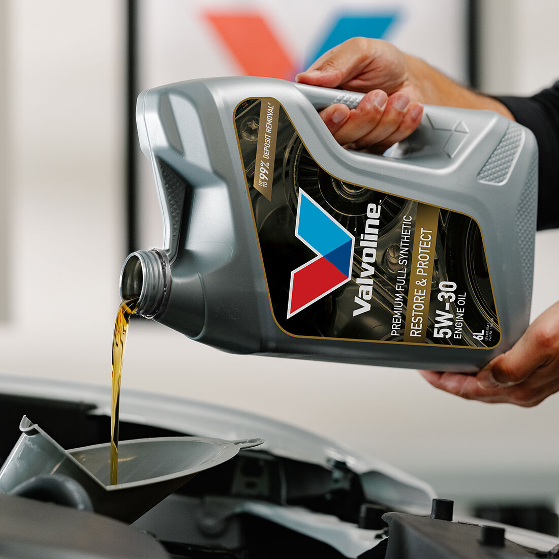Valvoline Restore & Protect Engine Oil 5W-30 6 Litre, , scaau_hi-res