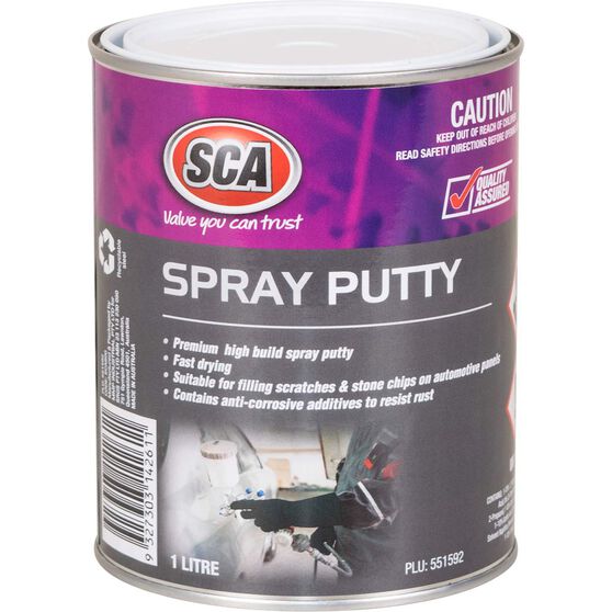 SCA Spray Putty - 1 Litre, , scaau_hi-res