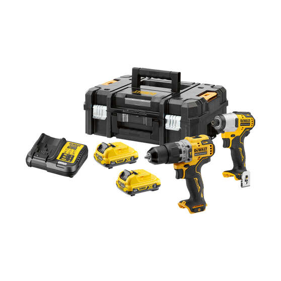 DeWALT XR 12V Brushless 2 Piece Sub Compact Drill & Driver Kit 3.0Ah, , scaau_hi-res