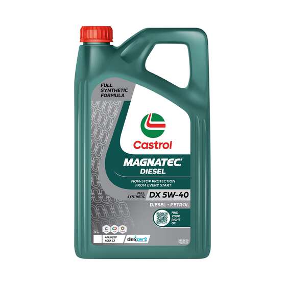 Castrol MAGNATEC Diesel DX Engine Oil, 5W-40, 5 Litres, , scaau_hi-res