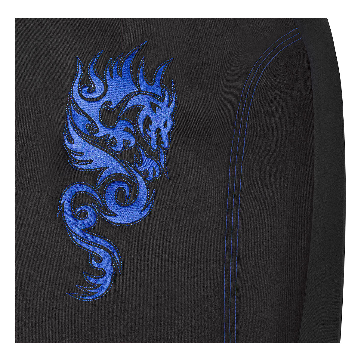 SCA Dragon Seat Cover Pack Blue Adjustable Headrests Airbag Compatible 30&06H SAB, , scaau_hi-res