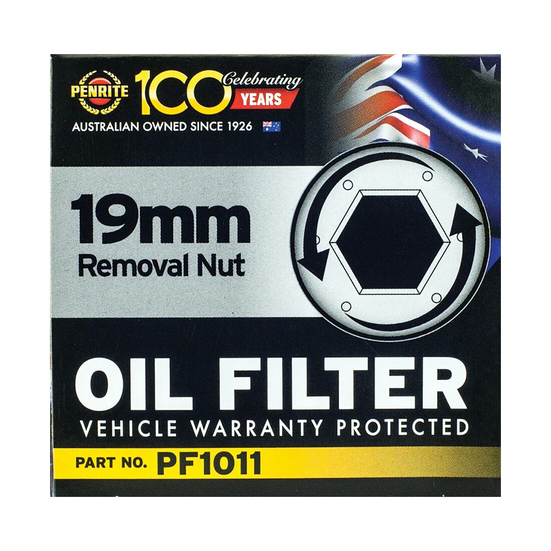 Penrite Oil Filter PF1011 (Interchangeable with Z445), , scaau_hi-res