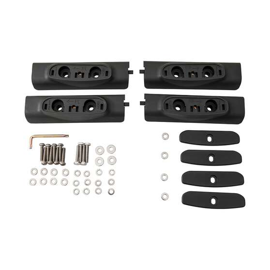 Rhino-Rack Base Kit to suit Nissan Xtrail 10/07-2/14 4Pcs - RCP19-BK, , scaau_hi-res