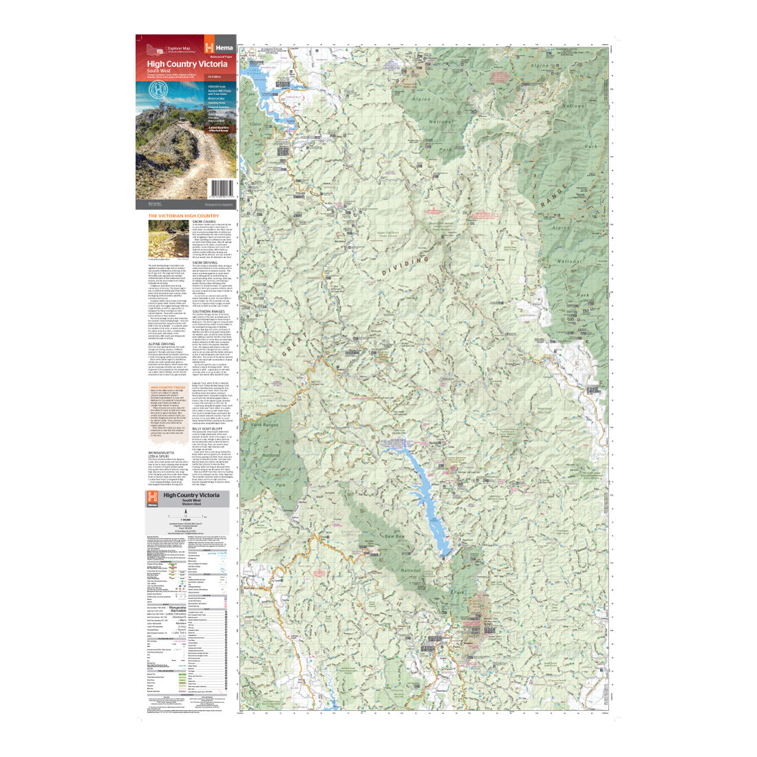 Hema High Country Vic - South West Map, , scaau_hi-res