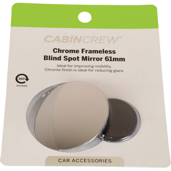 Cabin Crew Blind Spot Mirror - Chrome 61mm, , scaau_hi-res