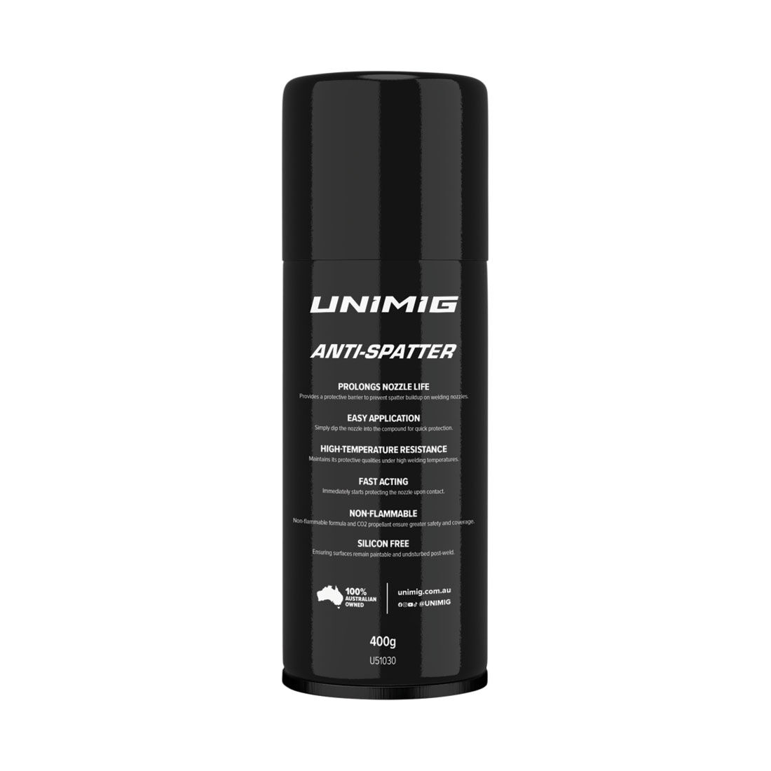 UNIMIG Anti-Spatter Aerosol 400g, , scaau_hi-res