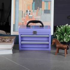 ToolPRO Lavender Mini Tool Chest With Handle, , scaau_hi-res