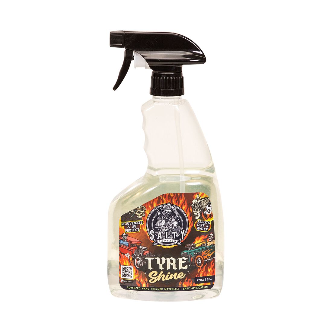 Salty Captain Tyre Shine 770ml, , scaau_hi-res