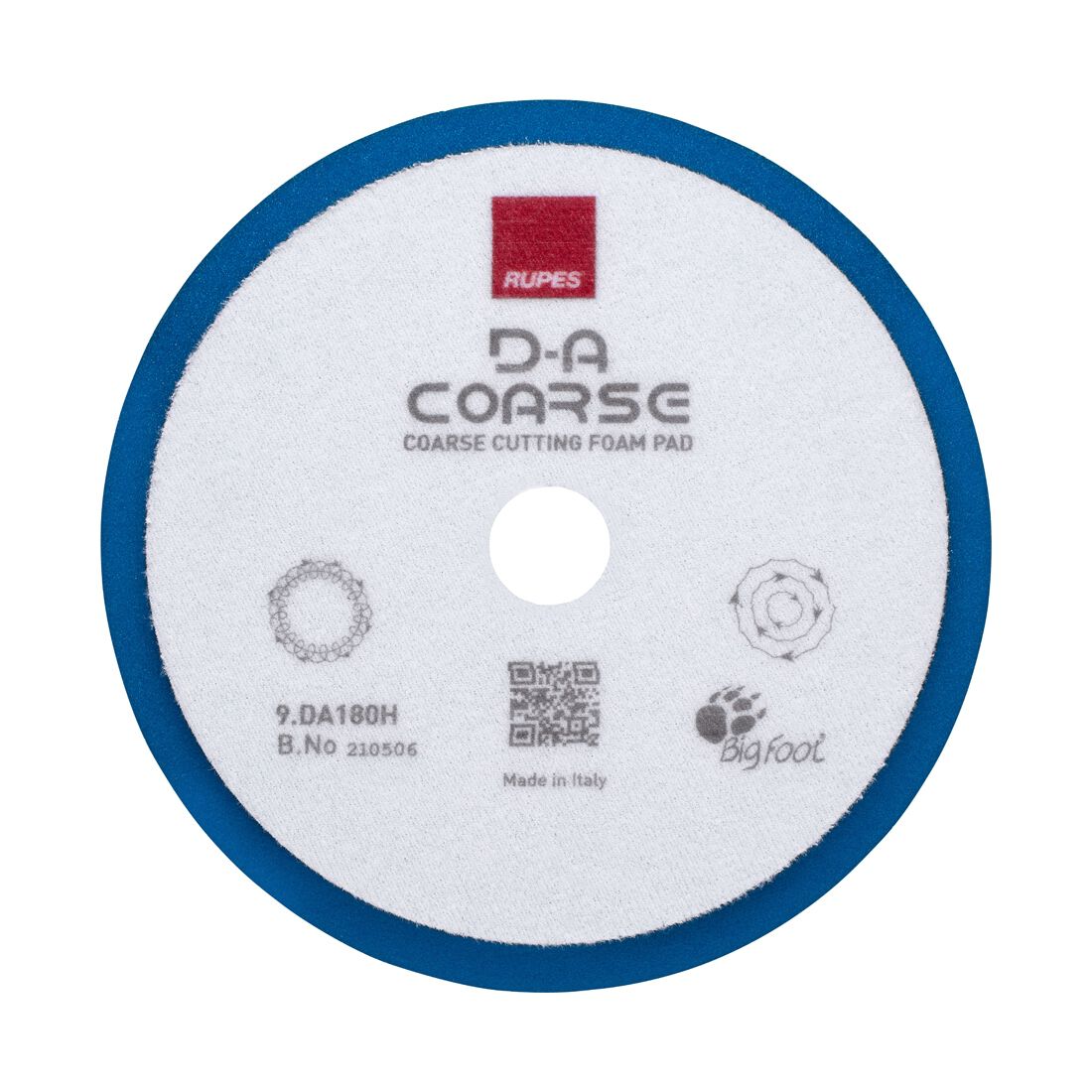 RUPES D-A Coarse Polishing Foam Pad - 150/180mm, , scaau_hi-res