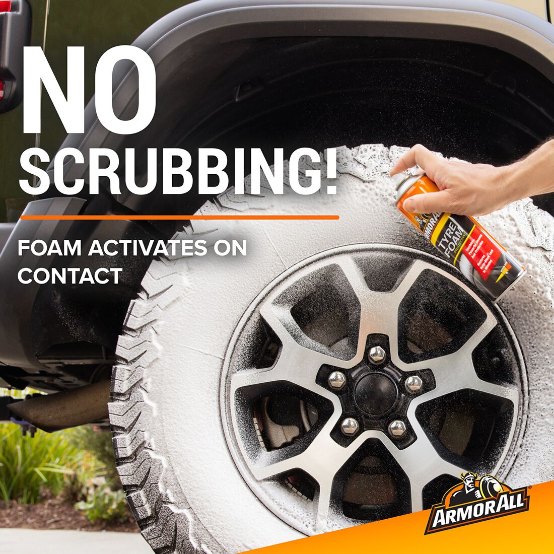 Armor All Tyre Foam 500g, , scaau_hi-res