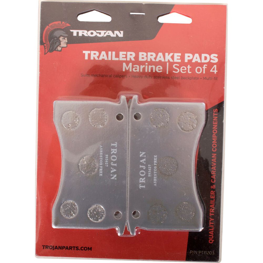 Trojan Marine Trailer Brake Pads Supercheap Auto