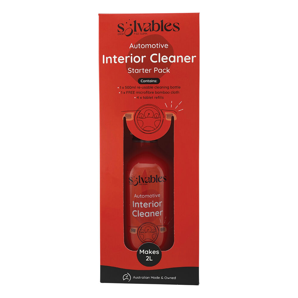 Solvables Interior Cleaner Starter Pack Supercheap Auto
