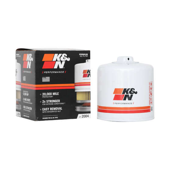 K&N Wrench Off Performance Gold Oil Filter - HP-2004 (Interchangeable with Z89A), , scaau_hi-res