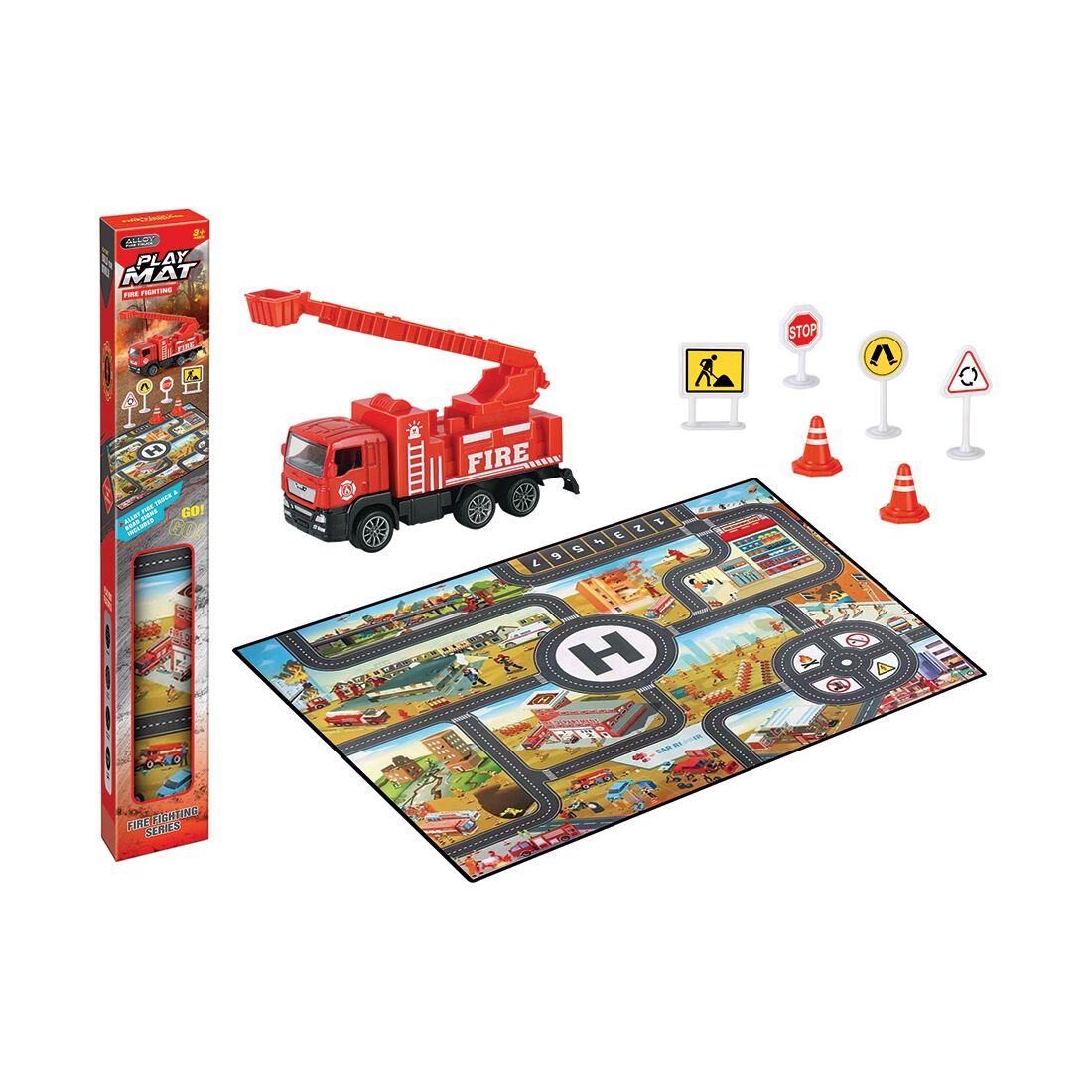 Micro World Playmat with Vehicle Assorted, , scaau_hi-res