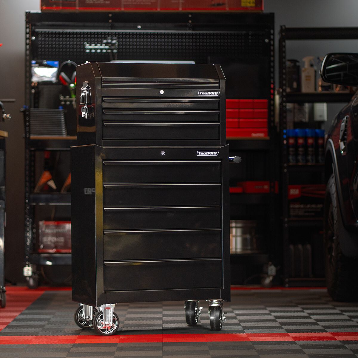 ToolPRO Tool Chest Black 3 Drawer 26", , scaau_hi-res