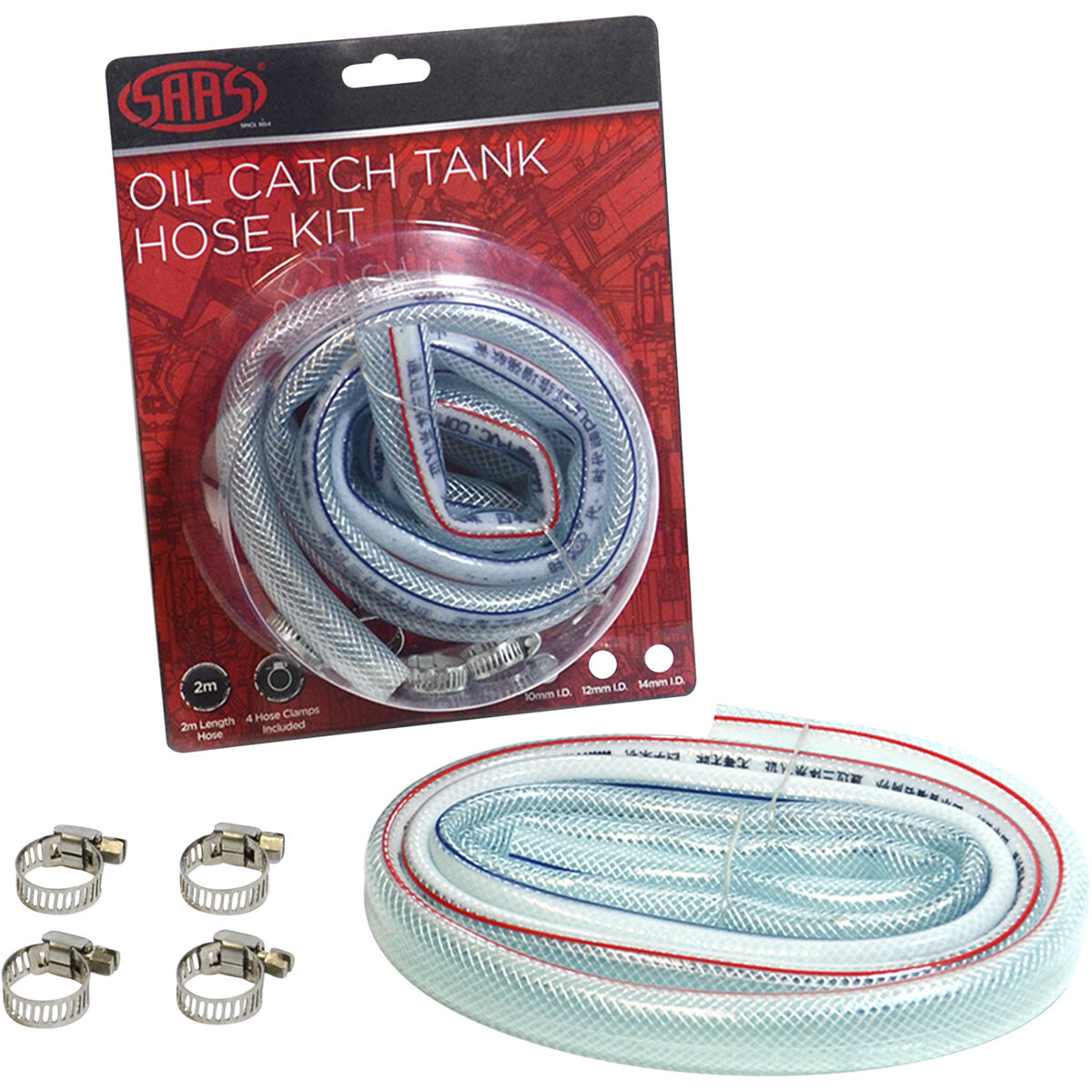 SAAS Catch Can Hose Kit, 16mm ID X 2m - STK16, , scaau_hi-res