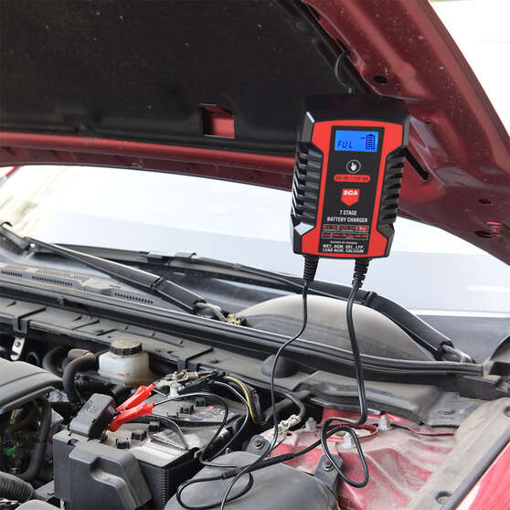 SCA 6/12V 3/6 Amp Battery Charger, , scaau_hi-res