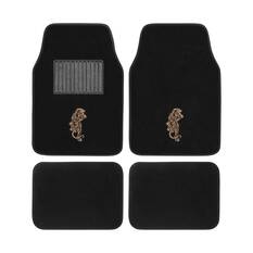SCA Tiger Carpet Floor Mats Bronze/Black, , scaau_hi-res