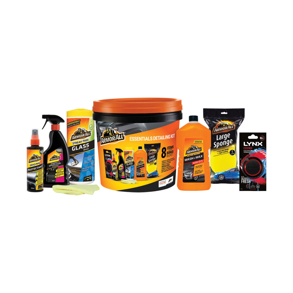Armor All 8 Piece Essentials Detailing Kit Supercheap Auto