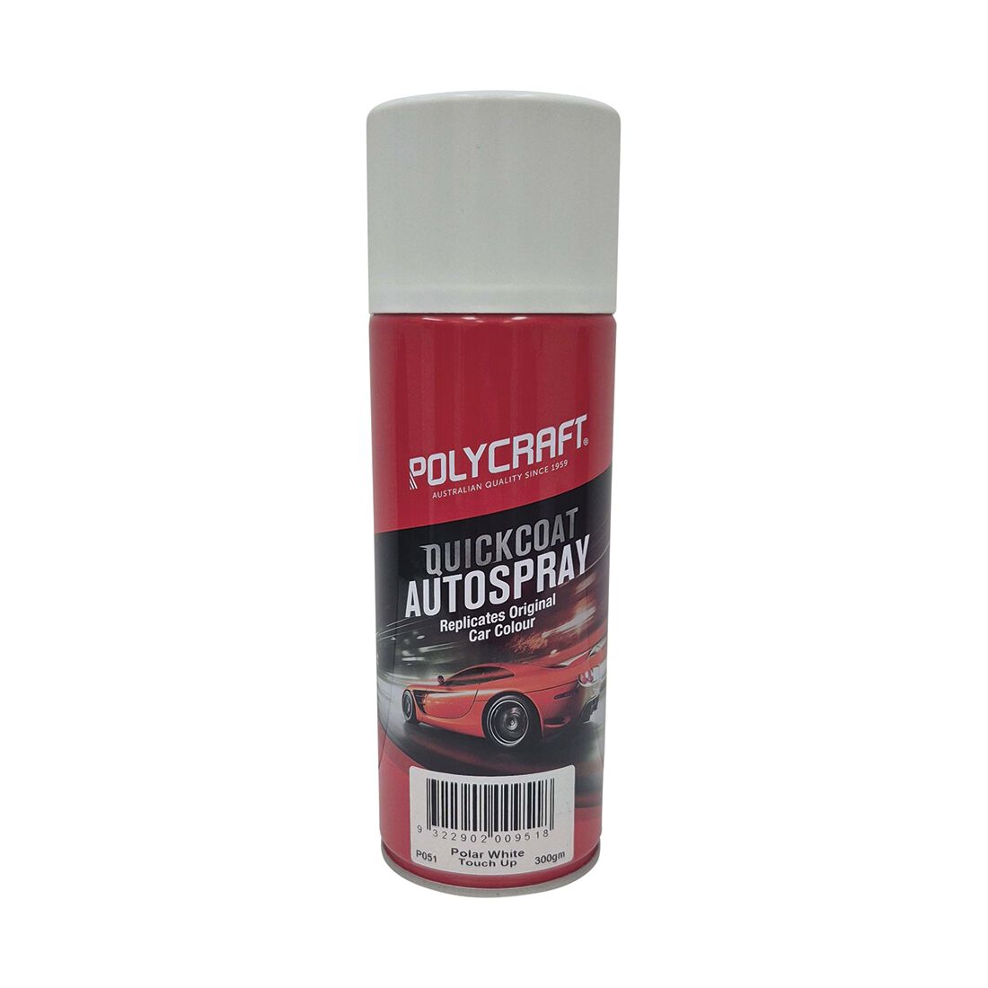 Polycraft Touch Up Paint Polar White DSD42 300g, , scaau_hi-res
