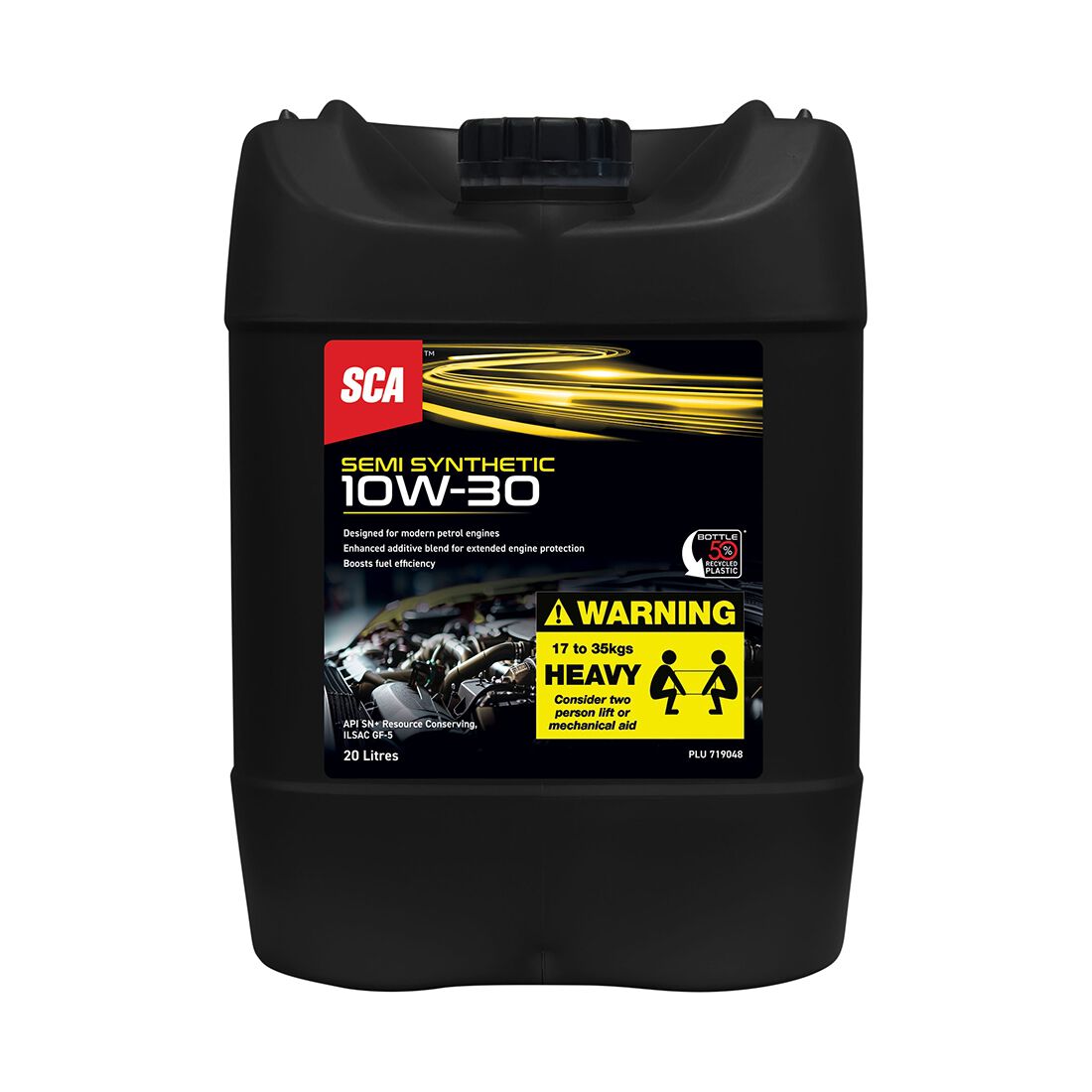 SCA Semi Synthetic Engine Oil 10W-30 20 Litre, , scaau_hi-res