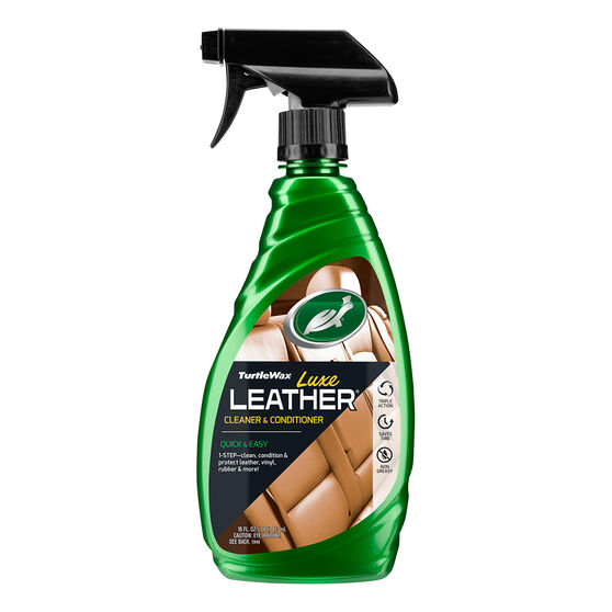 Turtle Wax Luxe Leather Cleaner & Conditioner 473mL, , scaau_hi-res
