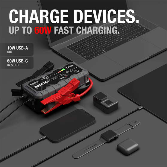 NOCO Ultrasafe Boost X Lithium Jump Starter 1750A 12V, , scaau_hi-res