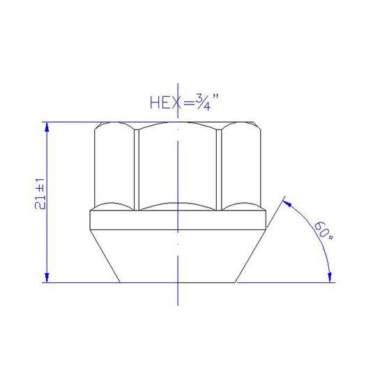 Calibre Wheel Nuts OEN12150, Open Ended, M12x1.50, , scaau_hi-res