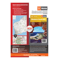 Hema Western Australia State Map (11th Edition), , scaau_hi-res