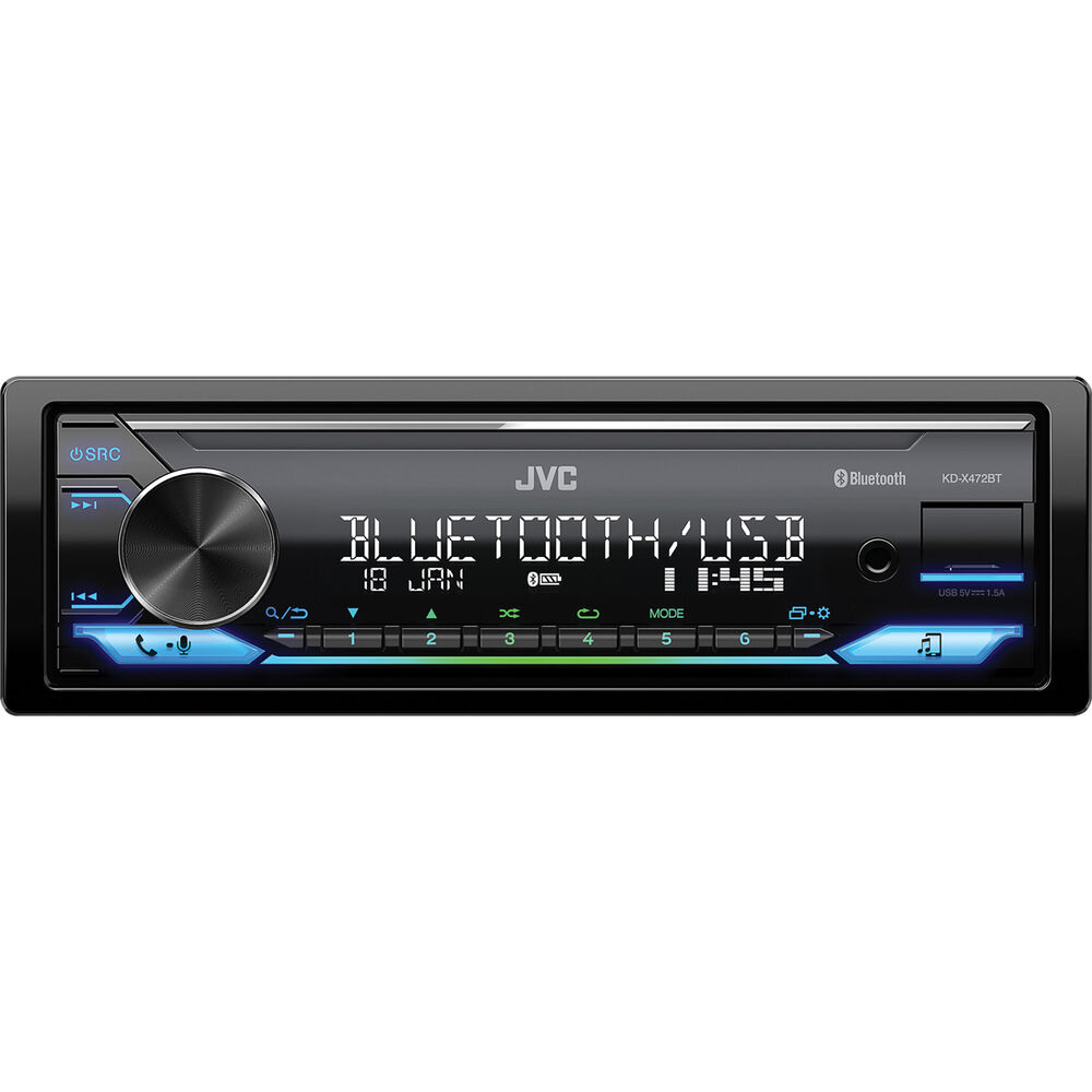JVC KDX472BT Single DIN Head Unit Supercheap Auto
