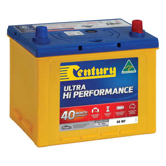 Century Ultra Hi Performance Car Battery 68 MF, , scaau_hi-res
