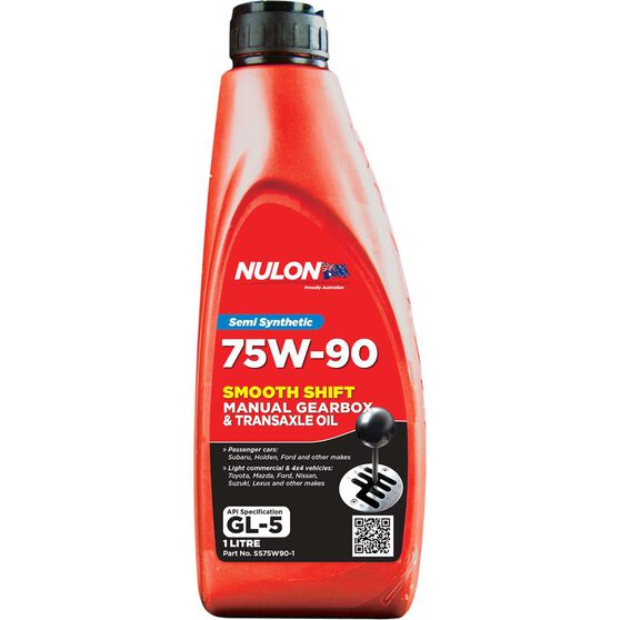 Nulon Smooth Shift Manual Transmission Oil 75w 90 1 Litre 6