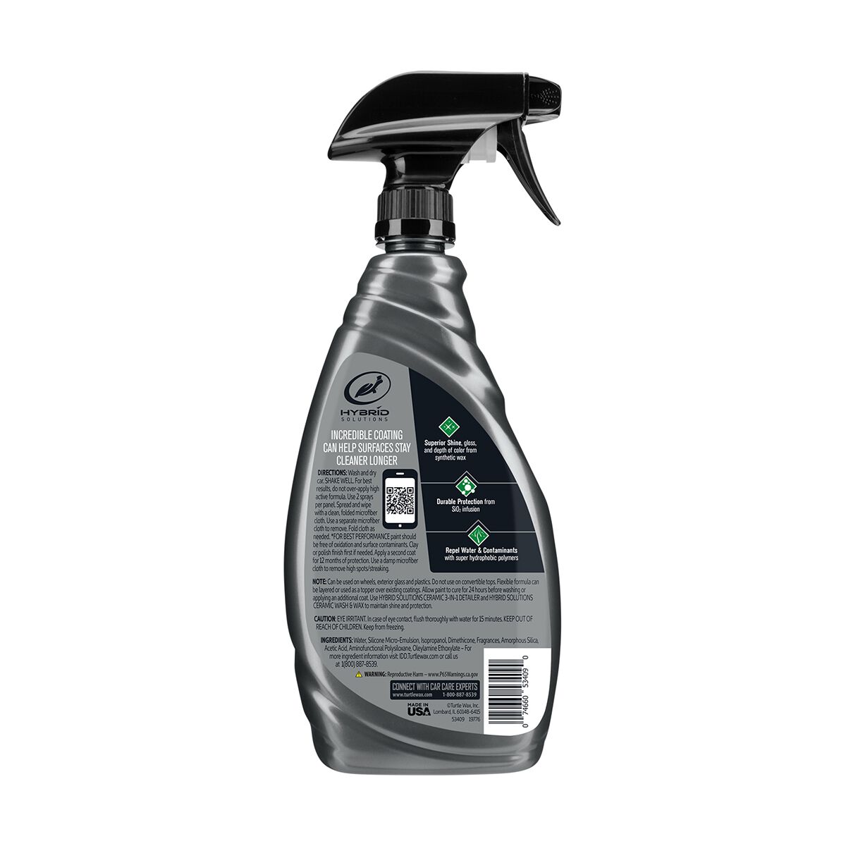Turtle Wax Hybrid Solutions Ceramic Spray Coating 473mL, , scaau_hi-res