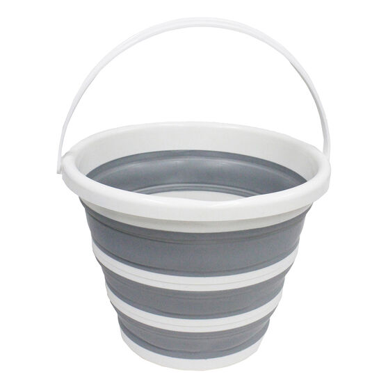 Collapse-A Bucket Round 10L Grey, , scaau_hi-res