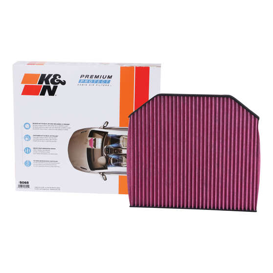 K&N Premium Disposable Cabin Air Filter - DVF5068, , scaau_hi-res
