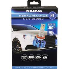 Narva Gen III LED Headlight Globes - H1, 12/24V, 18441, , scaau_hi-res