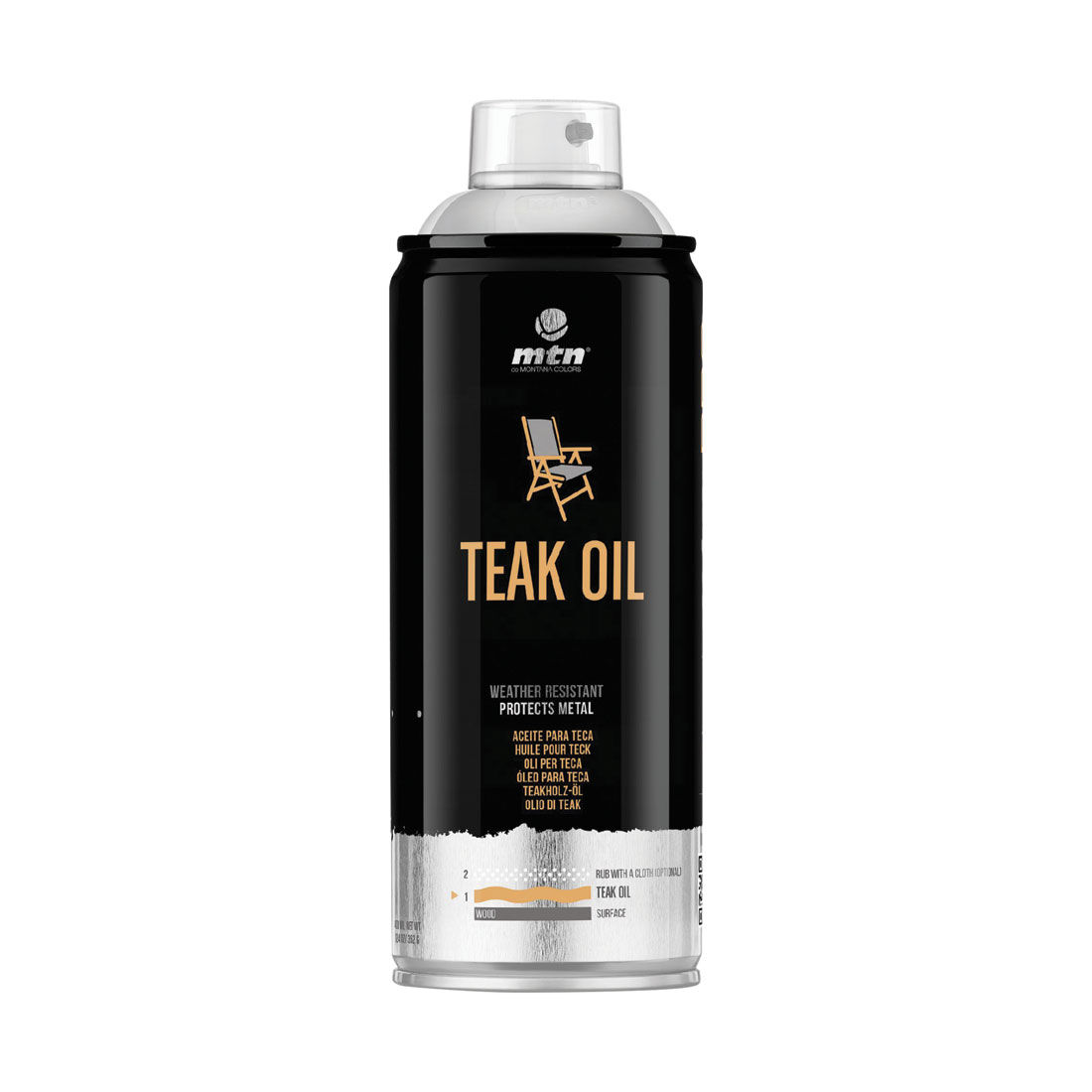 MTN Pro Spray Teak Oil 400mL, , scaau_hi-res