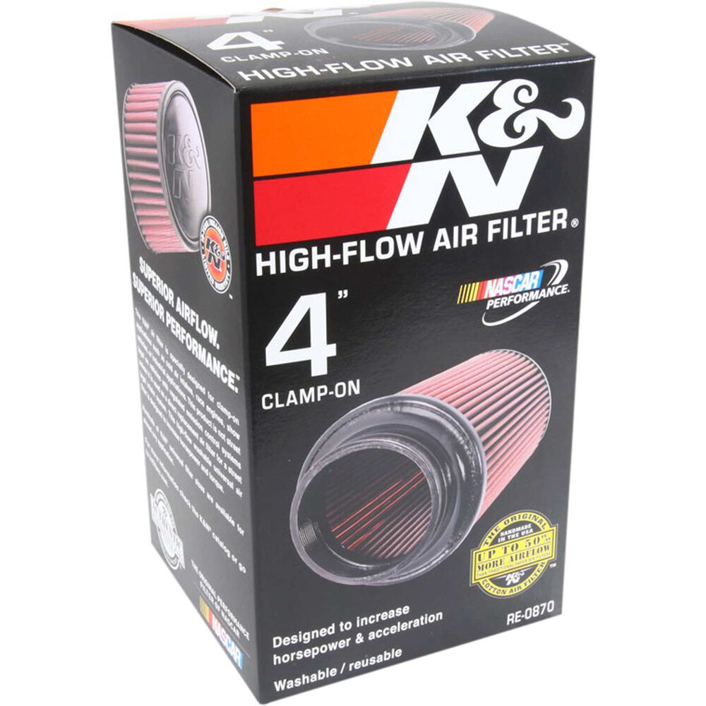 K&N Pod Air Filter 4 inch, KN RE0870 Supercheap Auto