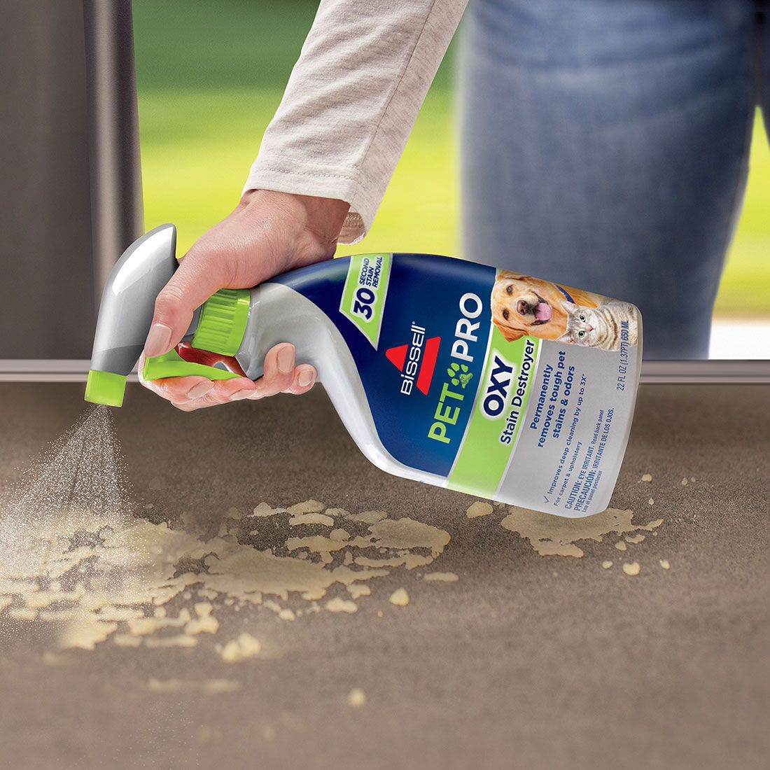 Bissell Pet Pro Oxy Stain Destroyer Spray - 650ml, , scaau_hi-res